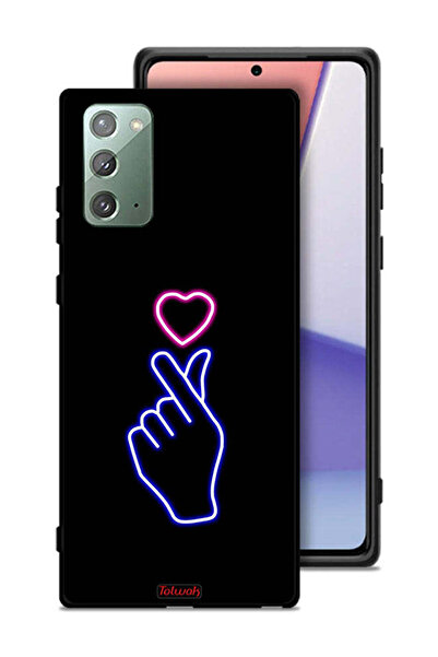 Tolwak غطاء حماية لهاتف سامسونج جالكسي نوت 20 بتصميم قلب سناب