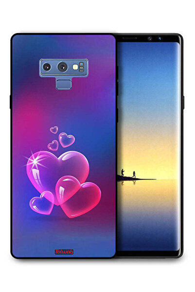 Tolwak غطاء حماية لهاتف سامسونج جالكسي نوت 9 بتصميم قلوب مائية