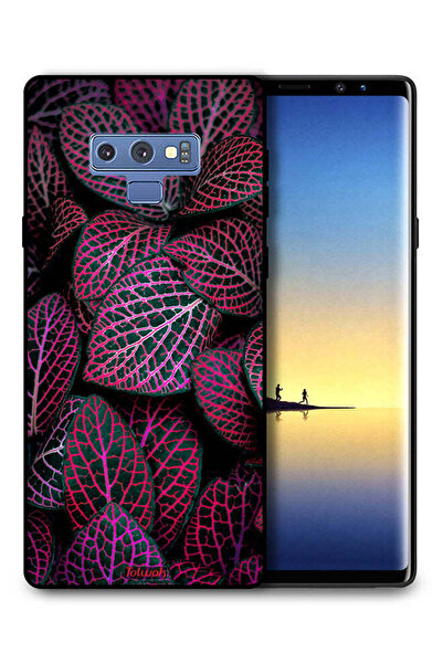 Tolwak غطاء حماية لهاتف سامسونج جالكسي نوت 9 بطبعة أوراق سالجا