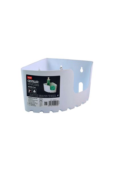 Tatay Wall Mounted Standard Corner Polypropylene Storage Basket
