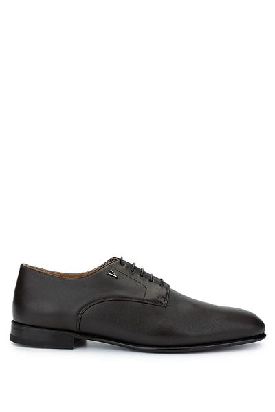 Valentino Men's Genuine Leather Brown Classic Shoes