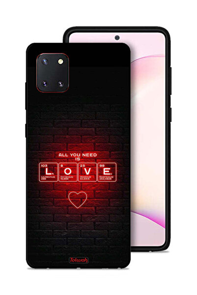 Tolwak غطاء حماية لهاتف سامسونج جالكسي نوت 10 لايت كل ما تحتاجه هو الحب
