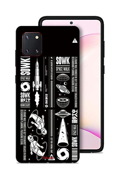 Tolwak غطاء حماية لهاتف سامسونج جالكسي نوت 10 لايت، ملصق سوك سبيس ووك