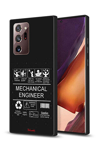 Tolwak غطاء حماية لهاتف سامسونج جالكسي نوت 20 ألترا، ملصق مهندس ميكانيكي