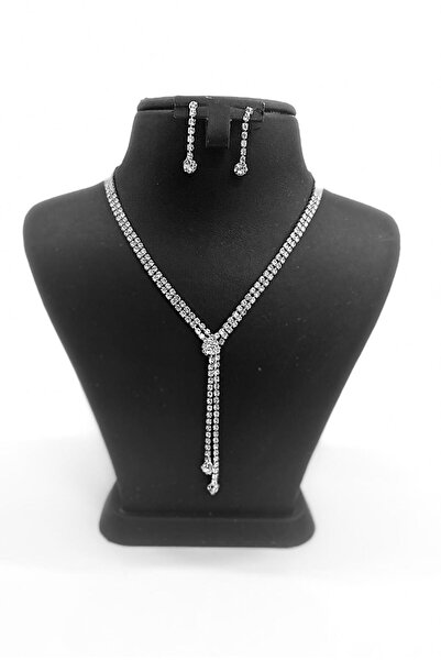 FASHİON JEWELRY Su yolu kolye küpe