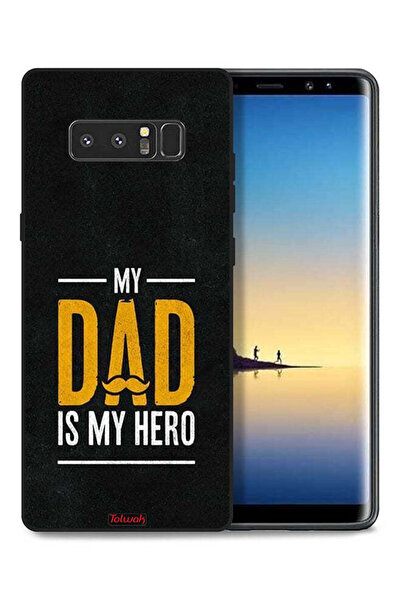 Tolwak غطاء حماية لهاتف سامسونج جالكسي نوت 8 - أبي هو بطلي