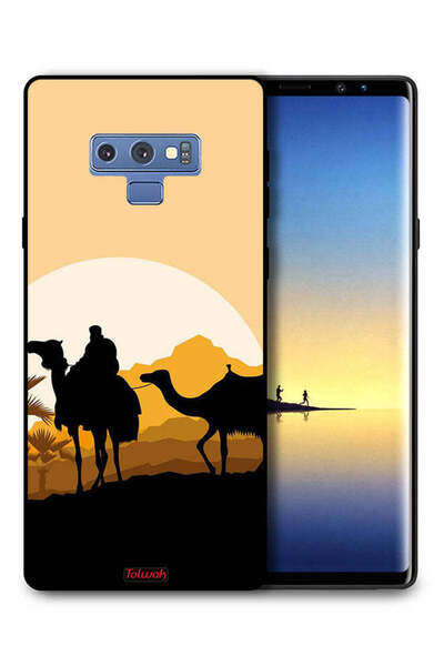 Tolwak غطاء حماية لهاتف سامسونج جالكسي نوت 9 بتصميم فن الجمال في الصحراء