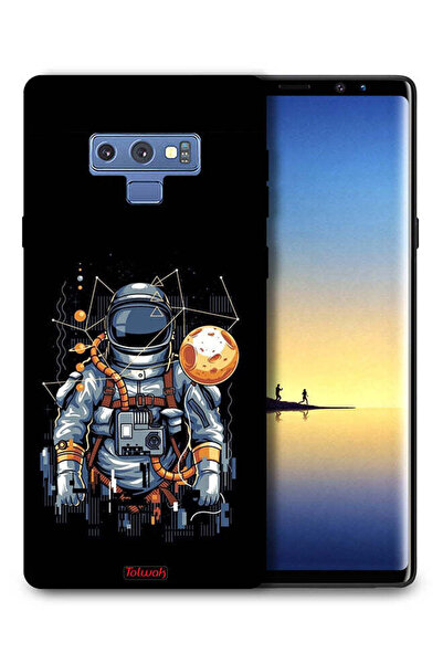 Tolwak غطاء حماية لهاتف سامسونج جالكسي نوت 9 بتصميم رائد فضاء تجريدي