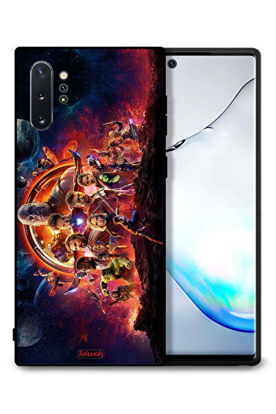 Tolwak غطاء حماية لهاتف سامسونج جالكسي نوت 10 بلس بتصميم أفينجرز
