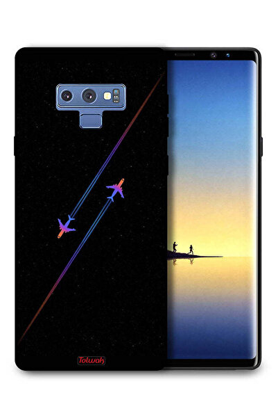 Tolwak غطاء حماية لهاتف سامسونج جالكسي نوت 9 بتصميم فن الطائرات