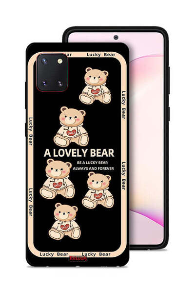 Tolwak غطاء حماية لهاتف سامسونج جالكسي نوت 10 لايت بتصميم دب جميل