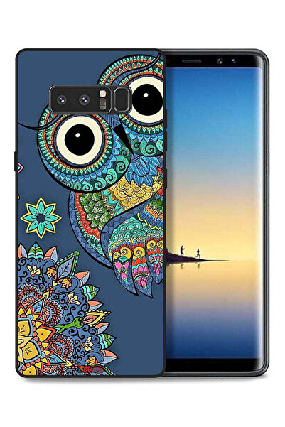 Tolwak غطاء حماية لهاتف سامسونج جالكسي نوت 8 بتصميم بومة زهرية