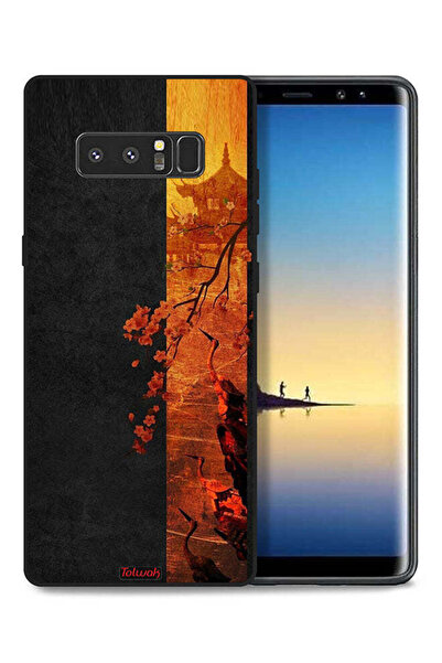 Tolwak غطاء حماية لهاتف سامسونج جالاكسي نوت 8 بألوان الخريف الفنية