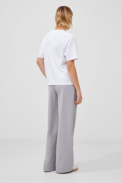 French Connection Basic Cotton Blend Round Neck T-Shirt