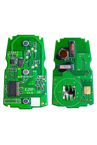 TECHSTAR Cheie auto completă pentru seria BMW 1/3/5/7, 2004/2011, 3 butoane, transpond 868MHz
