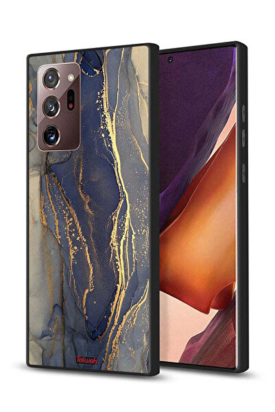 Tolwak غطاء حماية لهاتف سامسونج جالكسي نوت 20 ألترا بنمط رخامي لامع