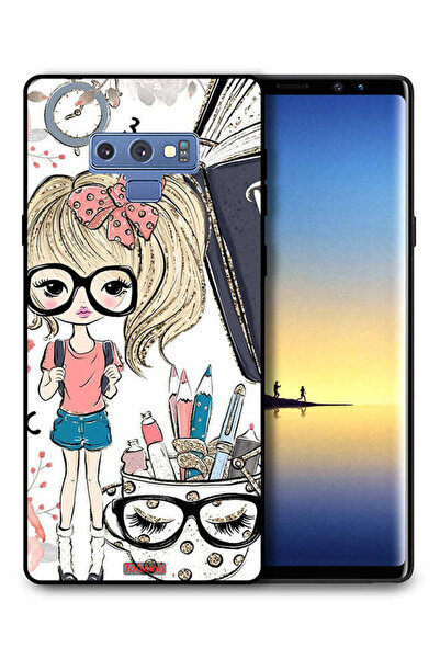 Tolwak غطاء حماية لهاتف سامسونج جالكسي نوت 9 بتصميم فتاة وحيد القرن