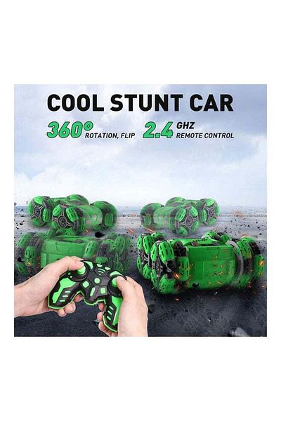 COOYA Remote Control Stunt Car Toy 25.7 x 16.7 x 8.1cm.