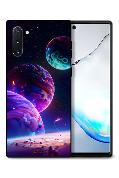 Tolwak غطاء حماية لهاتف سامسونج جالكسي نوت 10 بنمط كوكبي