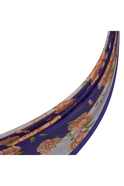 ipekevi Purple Peony Shawl