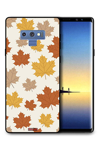 Tolwak غطاء حماية لهاتف سامسونج جالكسي نوت 9 بنقشة أوراق الخريف