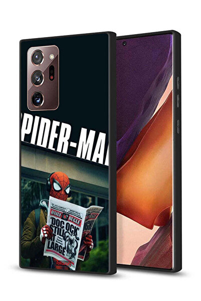 Tolwak غطاء حماية لهاتف سامسونج جالكسي نوت 20 ألترا سبايدرمان يقرأ صحيفة