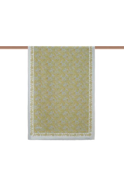 ipekevi Cream Beige Mesopotamia Model 06 Patterned Shawl