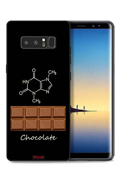 Tolwak غطاء حماية لهاتف سامسونج جالكسي نوت 8 - لون شوكولاتة