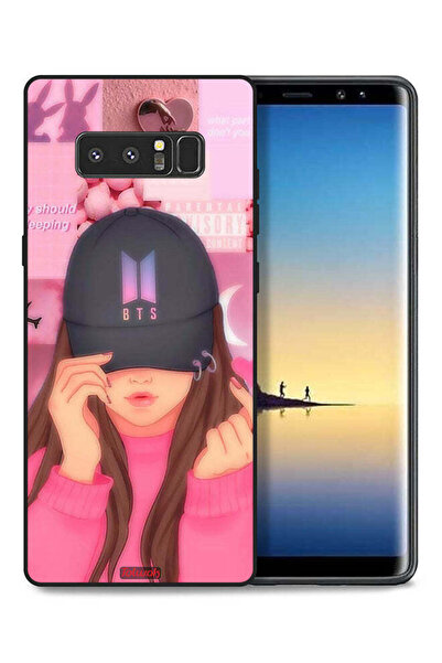 Tolwak غطاء حماية لهاتف سامسونج جالكسي نوت 8 بتصميم فتاة صغيرة