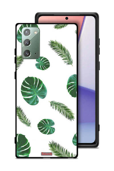 Tolwak غطاء حماية لهاتف سامسونج جالكسي نوت 20 بنقشة ريش فنية