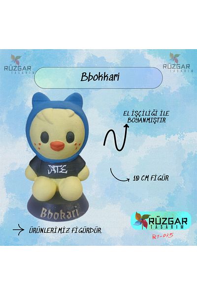 Rüzgar Tasarım Bbokari - Skzoo Figure Set 10 cm Wolf Chan Leebit Dwaekkı Jiniret Han Quokka Puppym Foxı.Ny
