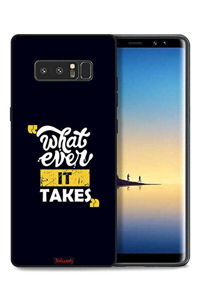 Tolwak غطاء حماية لهاتف سامسونج جالكسي نوت 8 - مهما كان الأمر