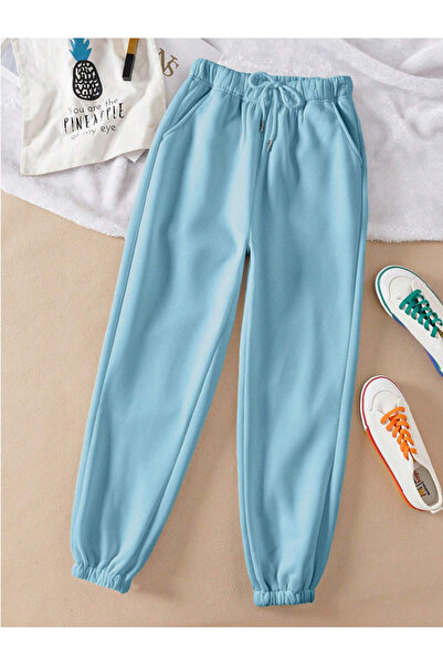 COHERENT Pantaloni de sport unisex pentru femei/bărbați din țesătură pieptăna...