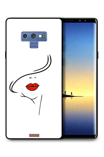 Tolwak غطاء حماية لهاتف سامسونج جالكسي نوت 9 بتصميم وجه فتاة