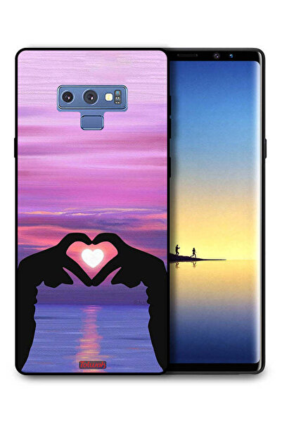 Tolwak غطاء حماية لهاتف سامسونج جالكسي نوت 9 بتصميم قلب وقمر