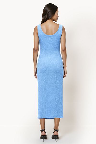 French Connection Sleeveless Viscose Blend Mid-Calf Dress