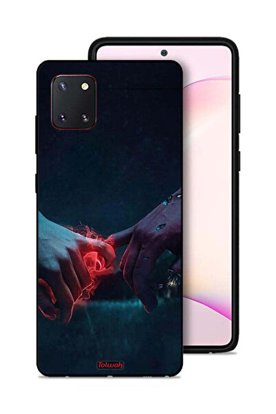 Tolwak غطاء حماية لهاتف سامسونج جالكسي نوت 10 لايت - أيادٍ محترقة