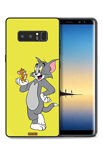 Tolwak غطاء حماية لهاتف سامسونج جالكسي نوت 8 بتصميم توم وجيري