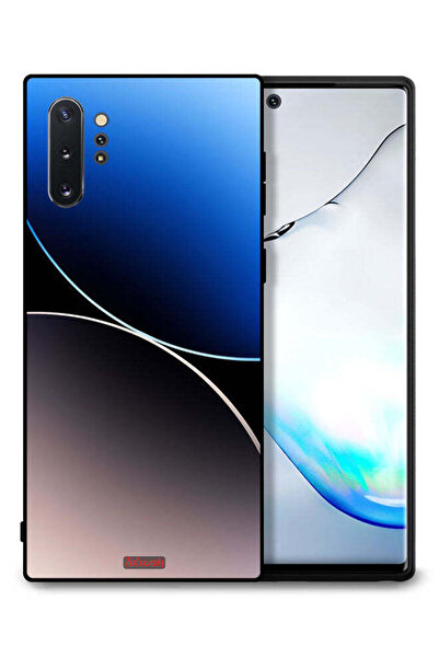 Tolwak غطاء حماية لهاتف سامسونج جالكسي نوت 10 بلس بنمط خطوط منحنية