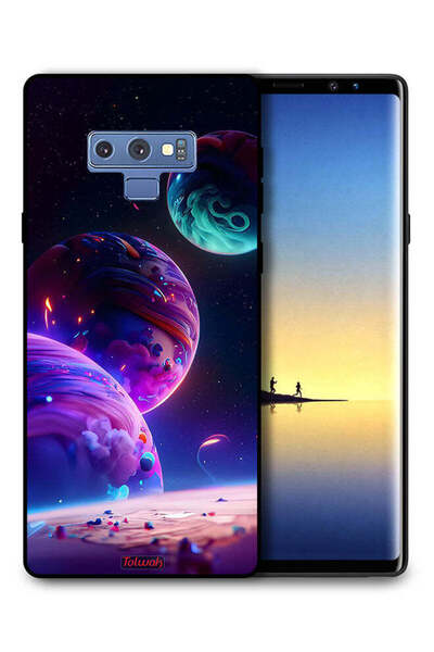 Tolwak غطاء حماية لهاتف سامسونج جالكسي نوت 9 بنمط كوكبي
