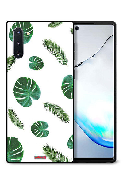 Tolwak غطاء حماية لهاتف سامسونج جالكسي نوت 10 بنقشة ريش فنية