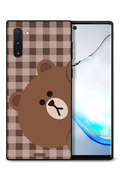 Tolwak غطاء حماية لهاتف سامسونج جالكسي نوت 10 على شكل دب تيدي