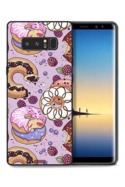 Tolwak غطاء حماية لهاتف سامسونج جالكسي نوت 8 برسومات دوناتس