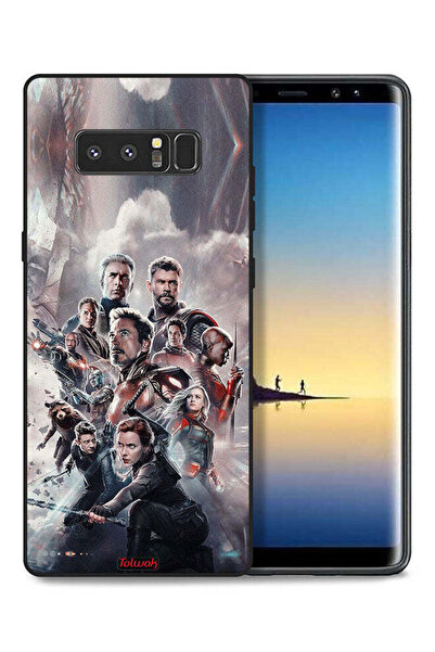 Tolwak غطاء حماية لهاتف سامسونج جالاكسي نوت 8 بتصميم أفينجرز