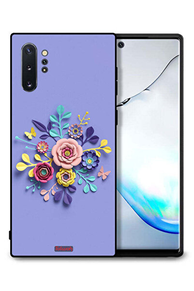 Tolwak غطاء حماية لهاتف سامسونج جالكسي نوت 10 بلس برسومات زهور