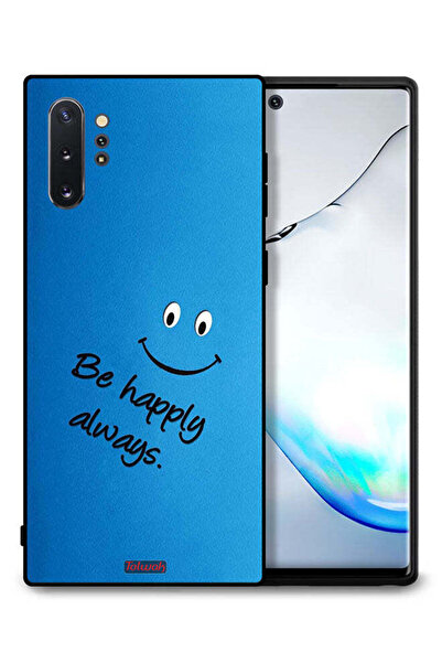 Tolwak غطاء حماية لهاتف سامسونج جالكسي نوت 10 بلس - كن سعيدًا دائمًا