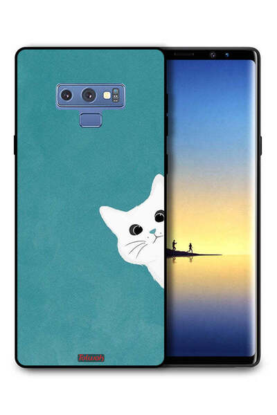 Tolwak غطاء حماية لهاتف سامسونج جالكسي نوت 9 بتصميم قطة