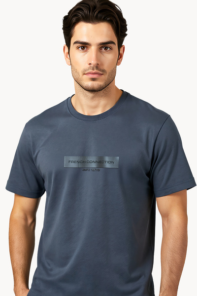 French Connection Short Sleeve Cotton T-Shirt