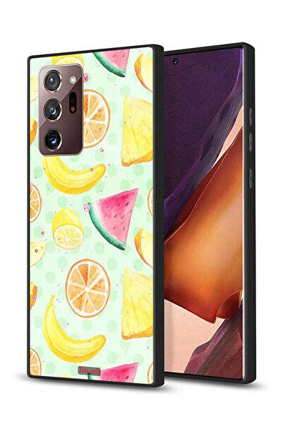 Tolwak غطاء حماية لهاتف سامسونج جالكسي نوت 20 ألترا برسومات فواكه وألوان مائية