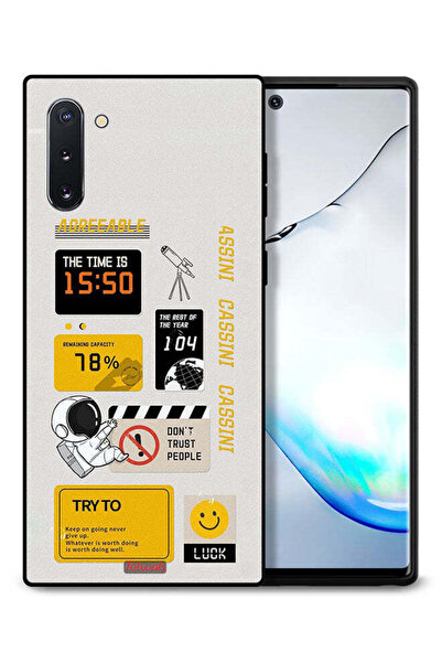 Tolwak غطاء حماية لهاتف سامسونج جالكسي نوت 10 - لا تثق بالناس